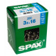 Tornillo Spax Trx 05x050mm A2 Inox 25pz