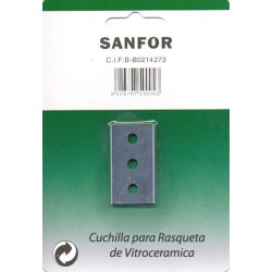 Cuchilla Rasqueta Sanfor Vitro Sanfor 59004 5 Pz