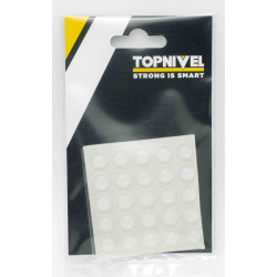 Tope Prot.golpes 10x 3mm Adh Antidesl Tra Nivel 25 Pz