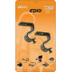 Soporte Barra Cort 19mm Techo Met Neg/oro Mo Epid 2 Pz