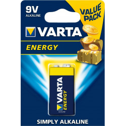 Pila Alcalina 6lr61 9v Energy Varta