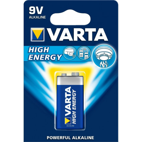 Pila Alcalina 6lr61 9v Longlife Power Varta