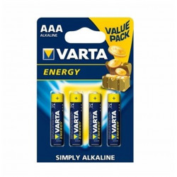 Pila Alcalina Lr03 Aaa 1,5v Mo Varta 4 Pz