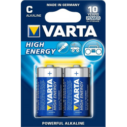 Pila Alcalina Lr14 1,5v Longlife Power Varta 2 Pz