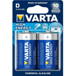 Pila Alcalina Lr20 1,5v Longlife Power Varta 2 Pz