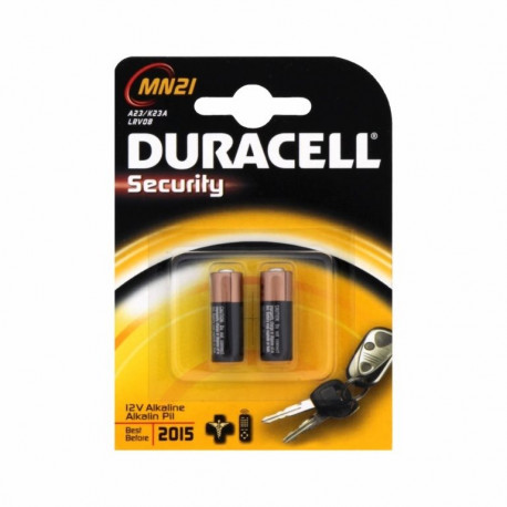 Pila Alcalina Mn21 Duracell Mando Distancia Mo Duracell 2 Pz