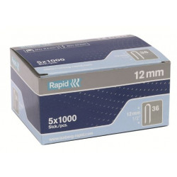 Grapa Elec Cable 10mm N§36 Rapid 5.000 Pz