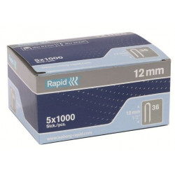 Grapa Elec Cable 12mm N§36 Rapid 5.000 Pz