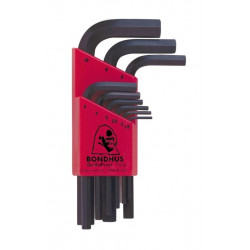 Llave Allen 1,5-10mm Bondhus 9 Pz