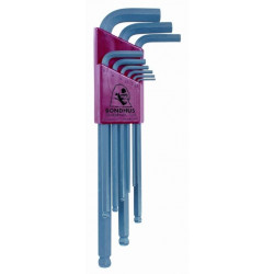 Llave Allen P/bola 1,5-10mm Ne Bondhus 9 Pz