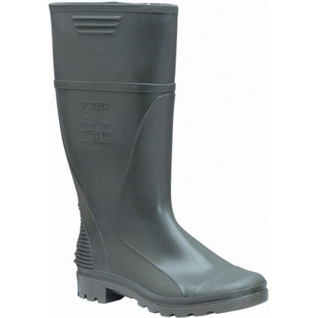 Bota Agua T40 Alta Monocolor Pvc Ver P"agua