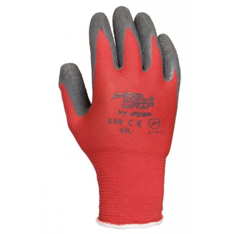 Guante Bric Xl10 P/latex Feel&grip Poliam Ro/gr Juba