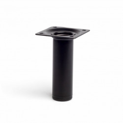 Pata Mueb Ø30x100mm Rda Rei Acero Neg 2-401g.100.03 4 Pz