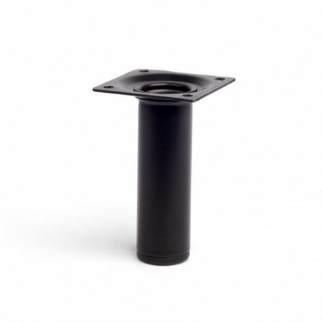 Pata Mueb Ø30x150mm Rda Rei Acero Neg 2-401g.150.03 4 Pz