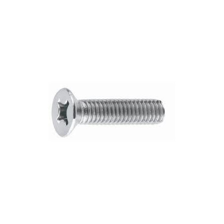 Tornillo R/metr. Din 965 04x040mm Cinc Fontana 500 Pz