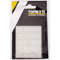 Tope Prot.golpes 12,5x12,5x5,8mm Adh Antidesl Tra Nivel 20 P