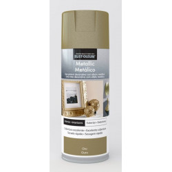 Pintura Acril Bri. 400 Ml Oro Int/ext Metalico Rust-oleum