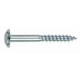 Tornillo Inviolable 07x060mm Cabeza Red. Cinc Index 100 Pz