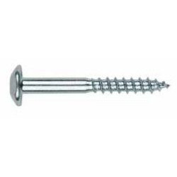 Tornillo Inviolable 07x060mm Cabeza Red. Cinc Index 100 Pz