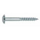 Tornillo Inviolable 07x070mm Cabeza Red. Cinc Index 100 Pz