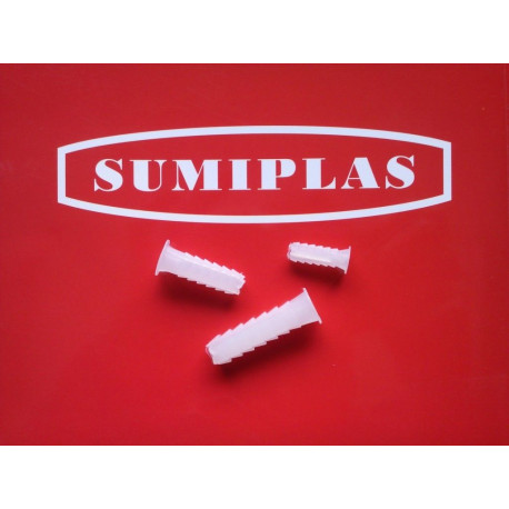 Taco Fij Estriado 05x21mm Bl Sumiplas 25 Pz