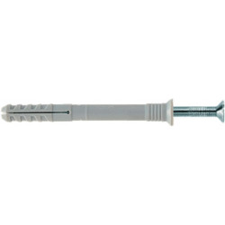 Taco Clavo Rosca Premontado 05x030mm Nyl N-z Fischer 100 Pz