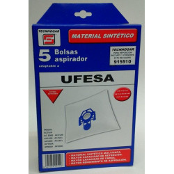 Bolsa Aspirador Sint. Ufesa/orbegozo 915510 Thogar 5 Pz Rf