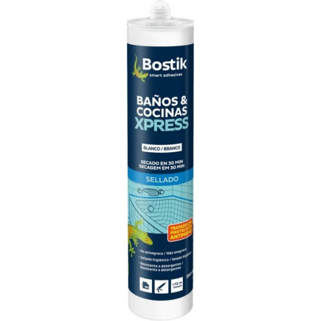 Silicona Acida Co/bañ 280 Ml Bl A/m S/r Bostik