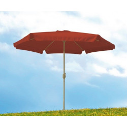 Parasol Jard 3mt Natuur Alu Terra C/fald T/38 Nt109314