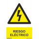 Cartel Señalizacion 210x300mm Pvc Riesgo Electrico Normaluz