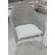 Sillon Jard 61,5x66,5x90cm Natuur Acero/ratan Gr/be Lyn Nt11