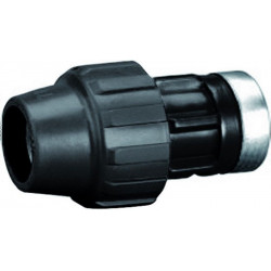 Enlace Riego Mang H Ø 25mm-3/4" Rosc Fit Pp Natuur