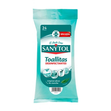 Toallitas Desinfeccion Multi. Sanytol 24 Ud