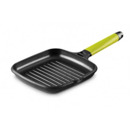 Grill Coc Plancha 27x27cm Rayas Induccion Fundix Al/fu Caste