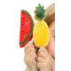 Molde Helado Silic Frutas Tropicales Lekue 4 Pz