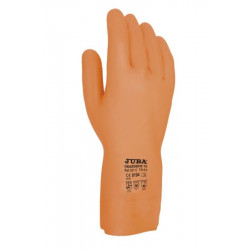 Guante Quimico S7 Nat. Floc. 321c Latex Nar Juba