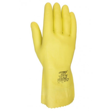 Guante Domest S7 Nat. Floc. 621/38 Latex Ama Juba
