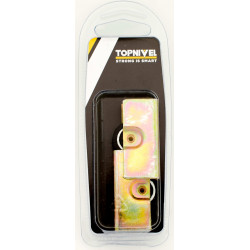 Rueda Mampara Rodamiento Metalico 40x20mm Nv107604 Acero Bic