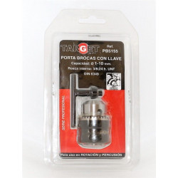 Portabrocas Tal Con Llave 1,5-10mm 3/8-24h Target