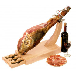 Jamonero 2cuchillos+chayra+tabla Corte Porta Cuchillos 2121