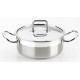 Cacerola 16cm C/tapa Ind Inox Prof. Bra