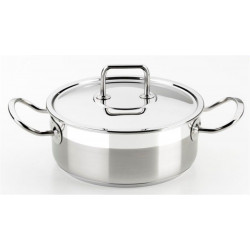 Cacerola 16cm C/tapa Ind Inox Prof. Bra