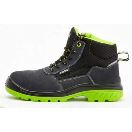 Bota T38 S1p Pu/pl No Met Comp+ Piel Gr Bellota