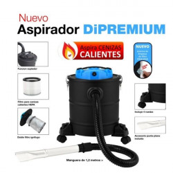 Aspirador Soplad 20lt Cenizas Calientes Dicogar 1200w