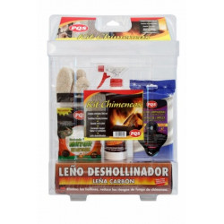Deshollinador Estufa Limpiacristales Kit Chimeneas Pqs 5 Pz