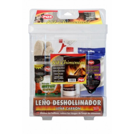 Deshollinador Estufa Limpiacristales Kit Chimeneas Pqs 5 Pz