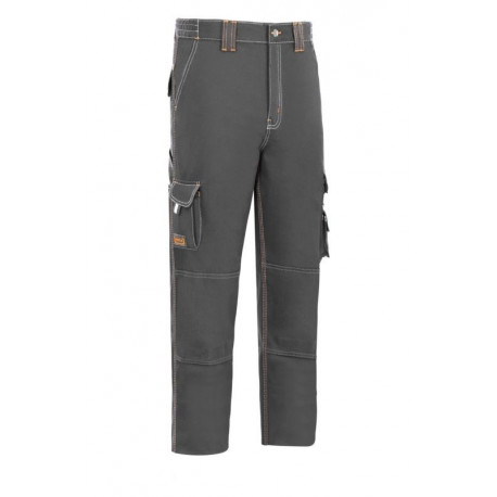 Pantalon Trabajo T38 Alg/elas Gr L9000 Mltibol Vesin