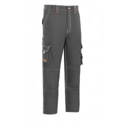 Pantalon Trabajo T54 Alg/elas Gr L9000 Mltibol Vesin