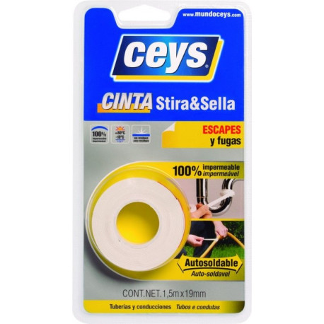 Cinta Aisl. 3mt X 19mm Autov. Ceys Cau Bl Stira&sella 507702