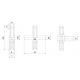 Polea Pta.elev. 120x10mm 106 Canal Ebro 2